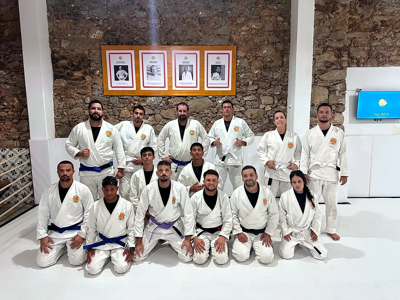 Adult Jiu-Jitsu class in Anchieta